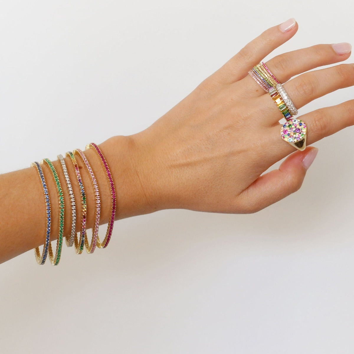 Emerald Classic Tennis Bracelet